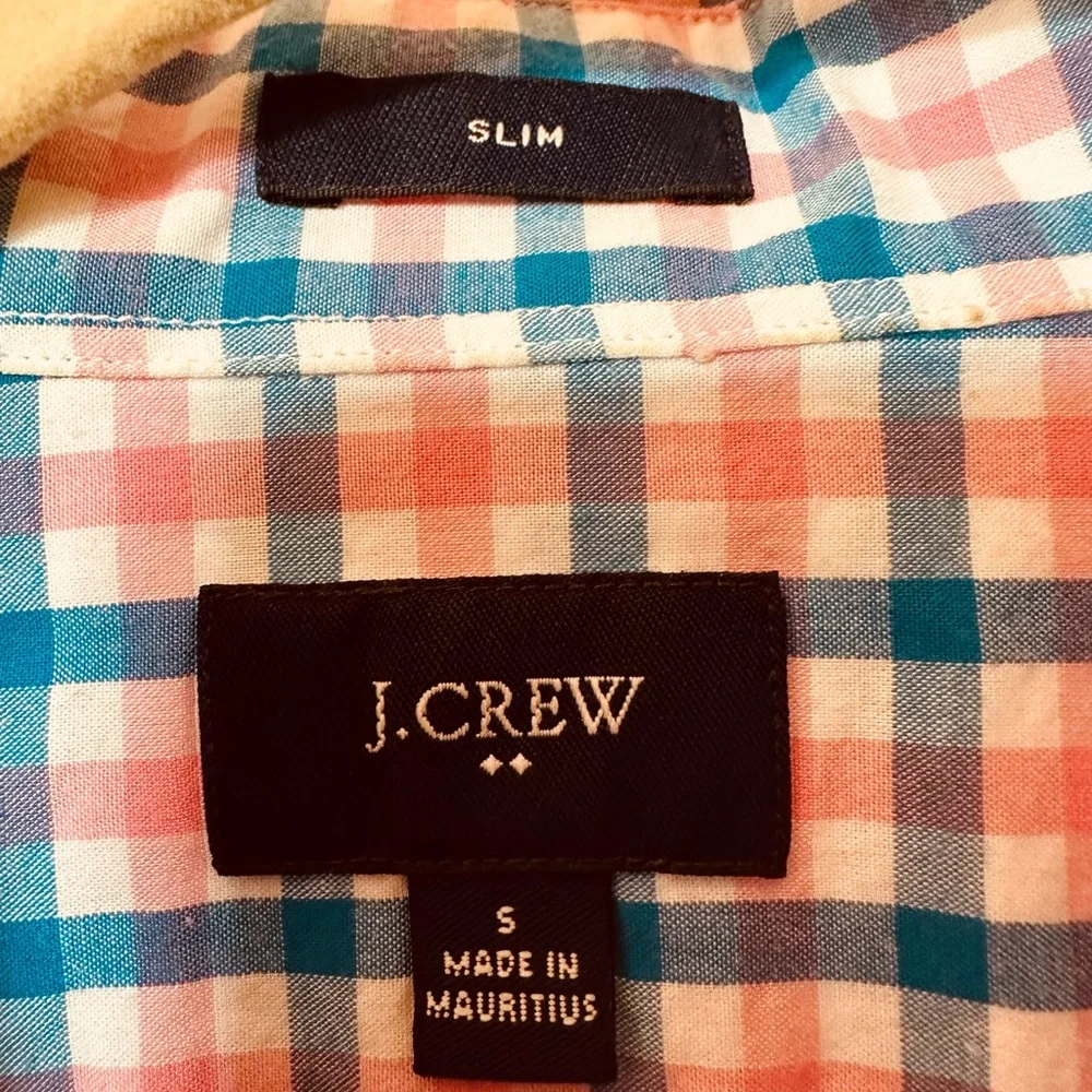 J. Crew Mens Long Sleeve Button Up Shirt- S #Fmedtersnean #summer
